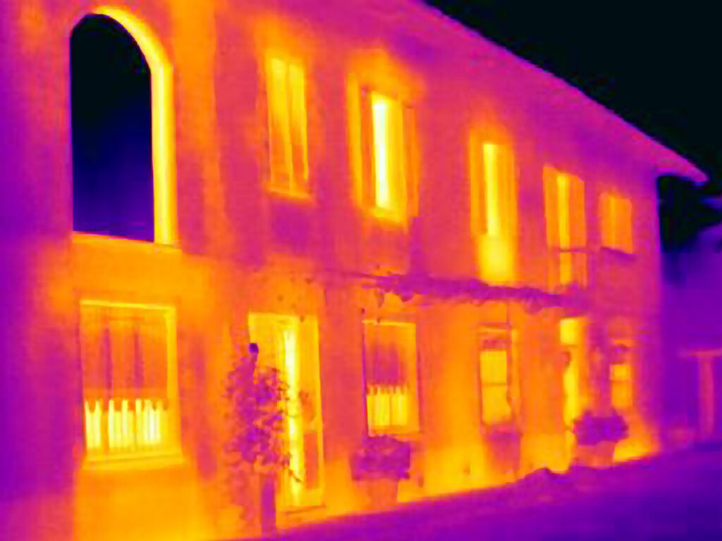 Wärmebildaufnahme Haus – Energieeffizienz prüfen